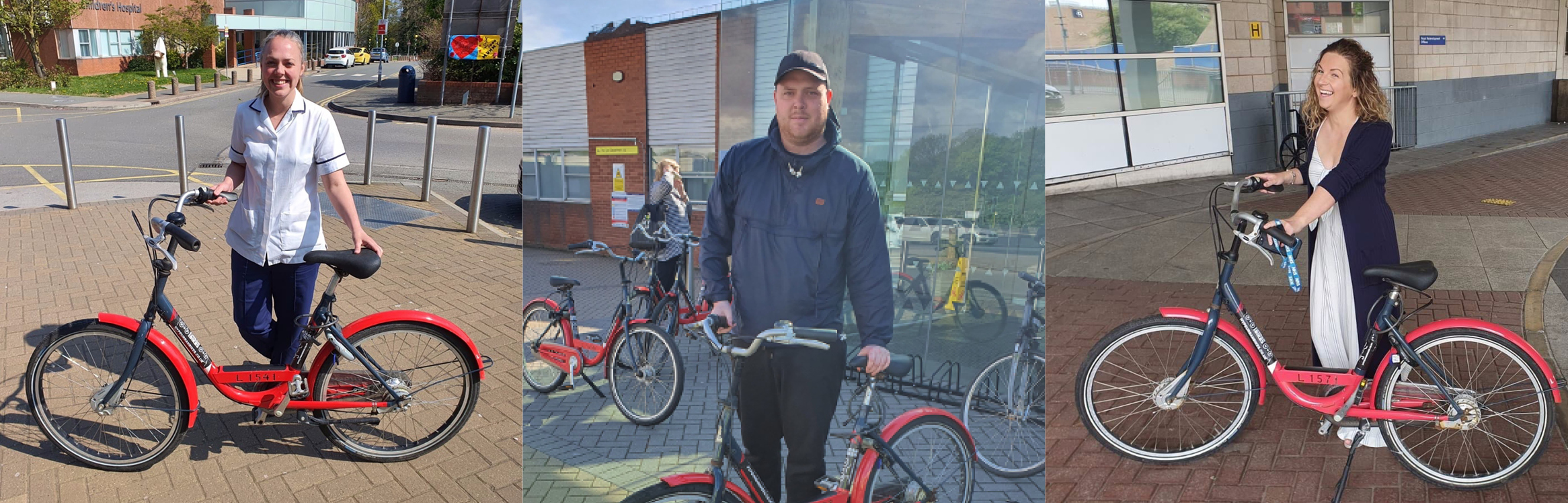 Free bikes on store nhs